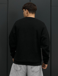 Bluza Staff logo black fleece