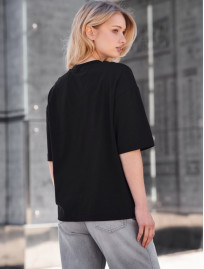 Koszulka Staff del black oversize