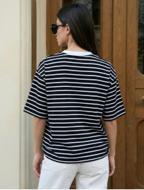Koszulka Staff del stripes oversize