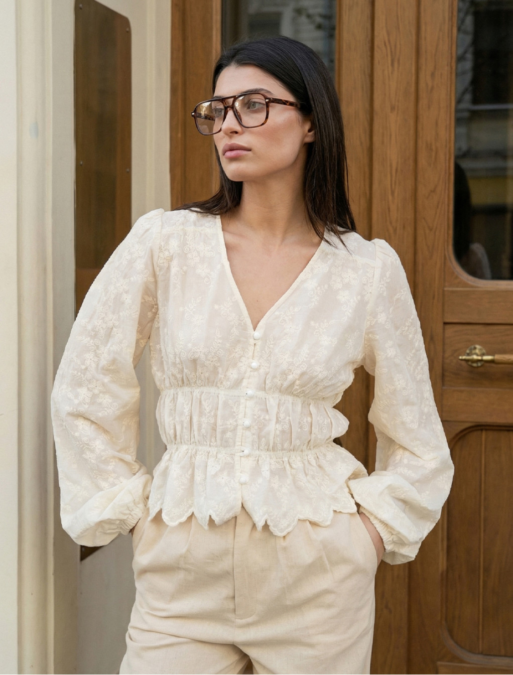 Koszula Staff sk milk