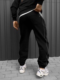 Spodnie dresowe Staff al black reflective fleece