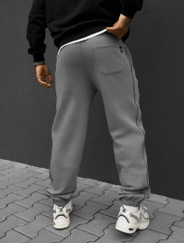 Spodnie dresowe Staff al gray reflective fleece