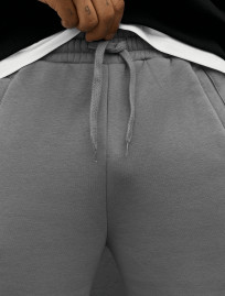 Spodnie dresowe Staff al gray reflective fleece