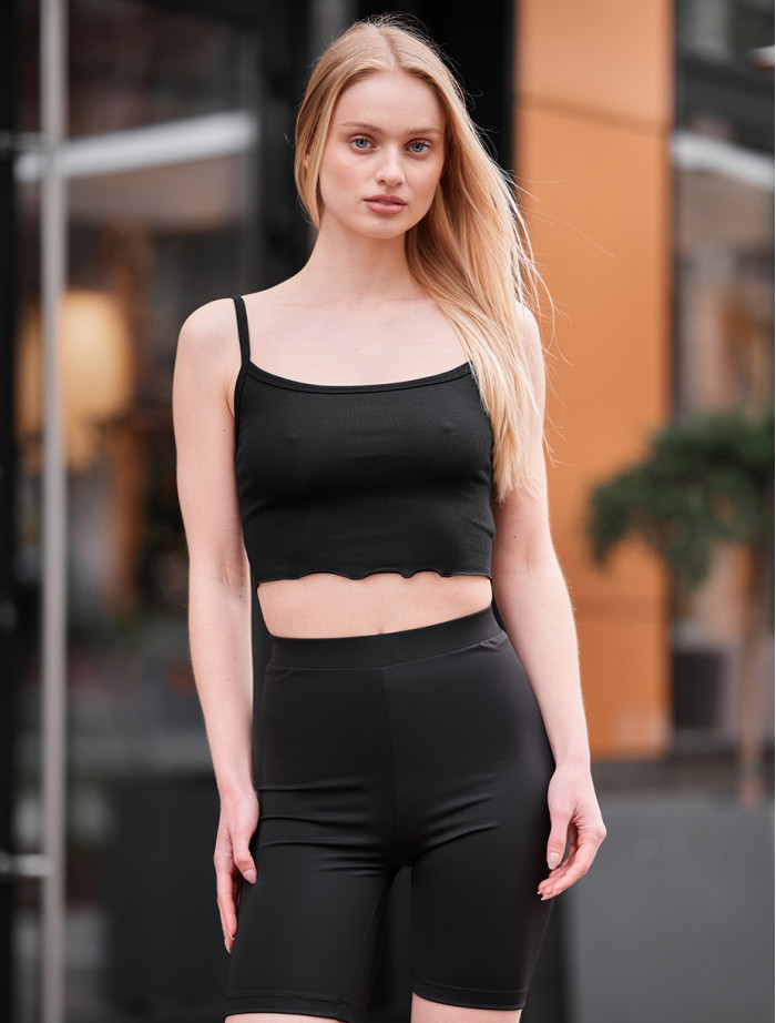 Top damski Staff wa black