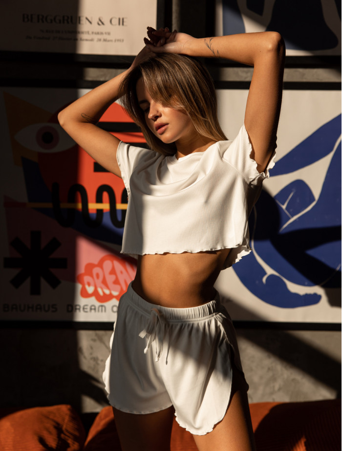 Piżama damska Staff ema white