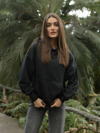 Damska bluza Staff black basic oversize