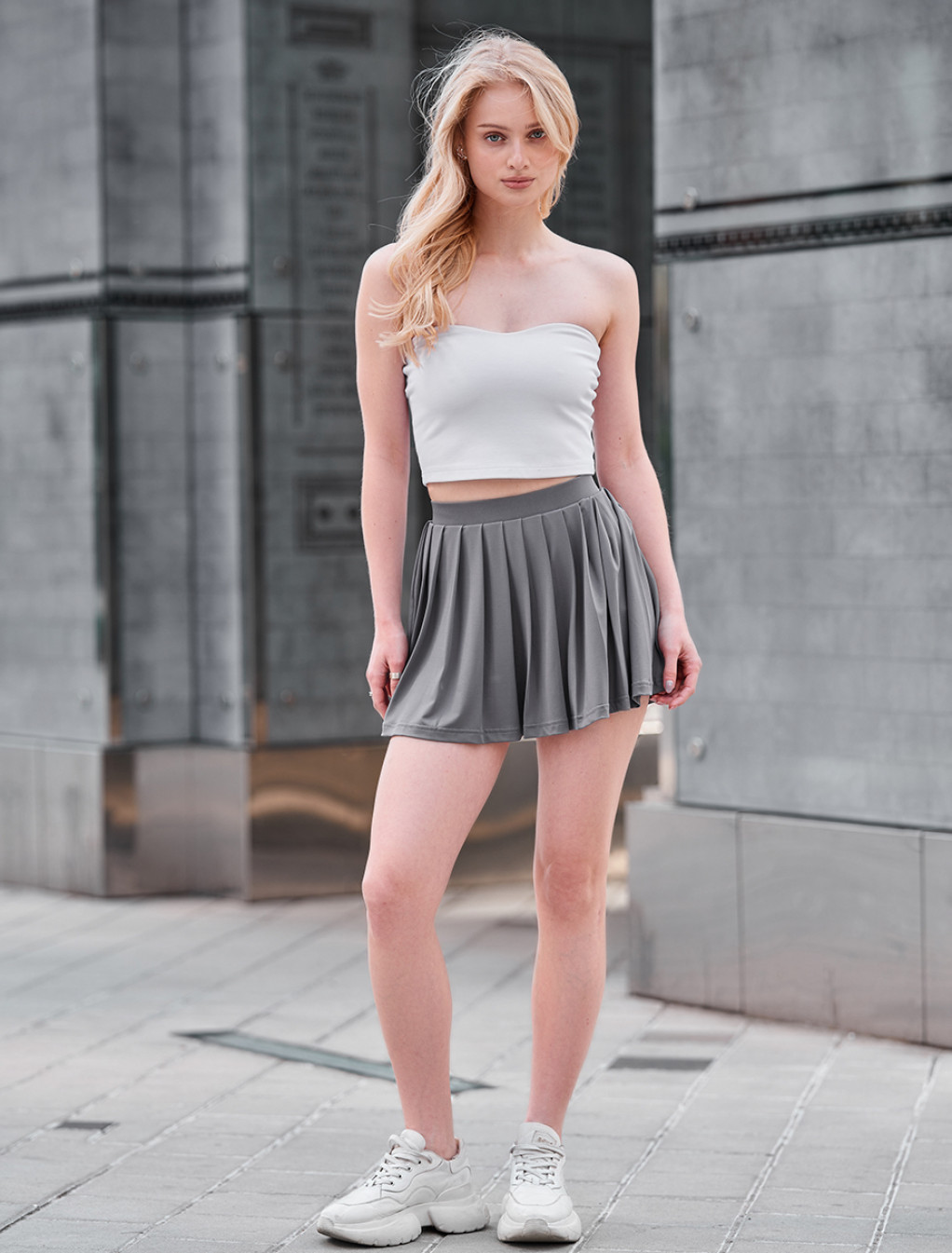 Spódnica Staff fey gray