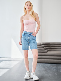 Top damski Staff ny light pink