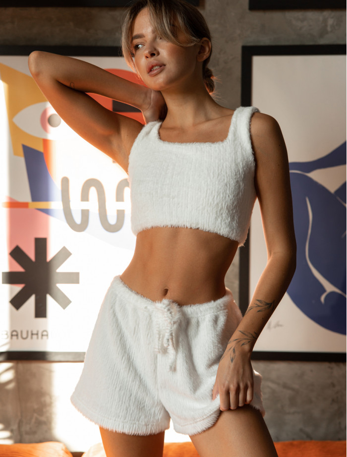 Piżama Staff lio white