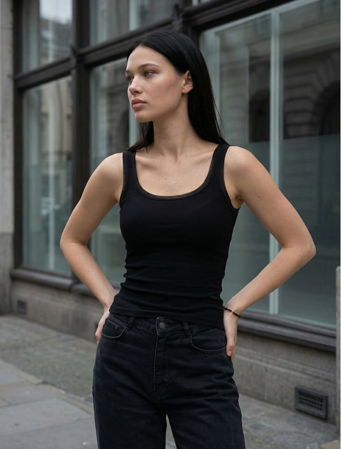 Top damski Staff gle black