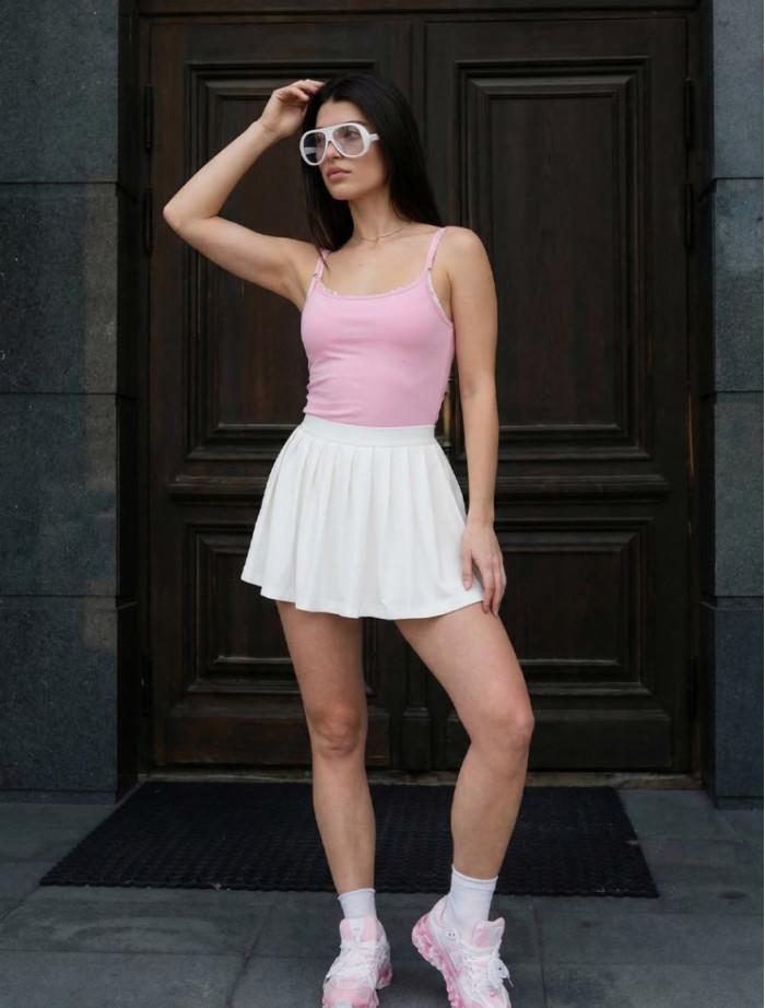 Spódnica-spodenki Staff way white