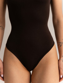 Body Staff en dark brown ze strasami