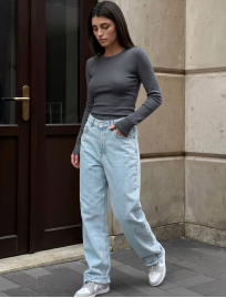 Longsleeve Staff vl gray