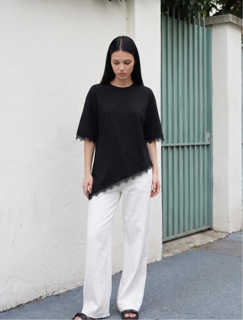 Koszulka Staff ke black oversize