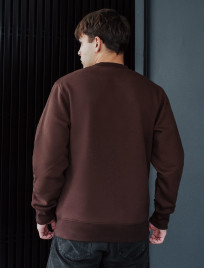 Bluza Staff brown basic fleece