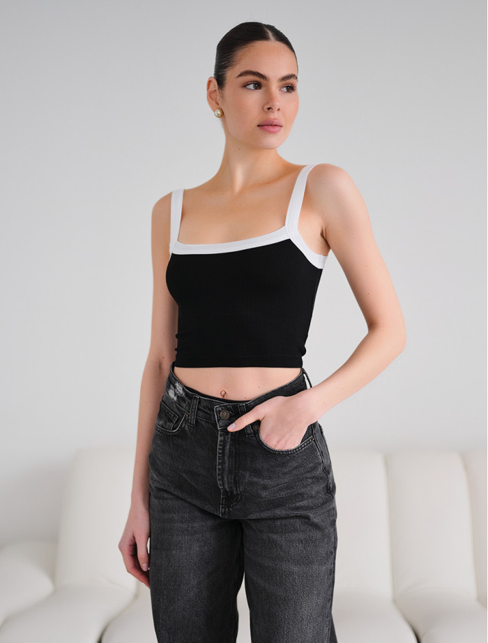 Top damski Staff ve black