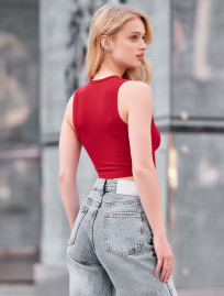 Top damski Staff xn red