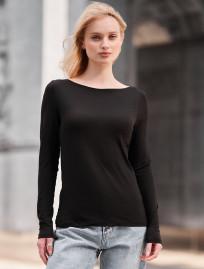 Longsleeve Staff roz black