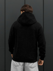 Bluza Staff zip black fleece