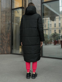 Damska kurtka zimowa Staff blum long black