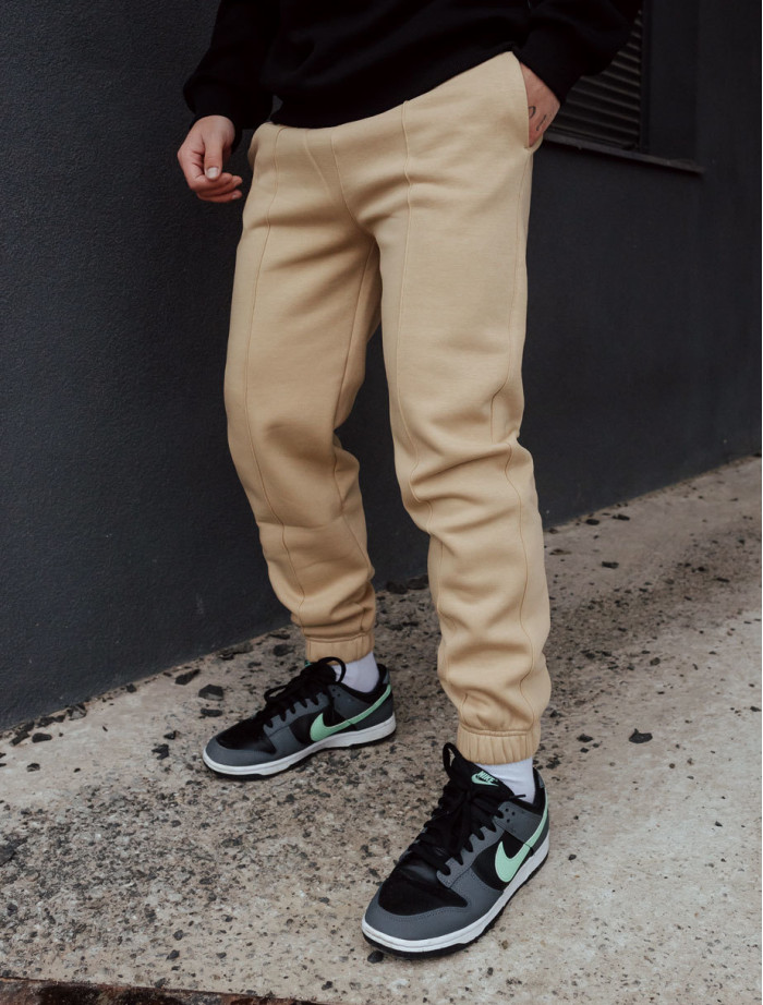 Dresy sportowe Staff pa beige fleece