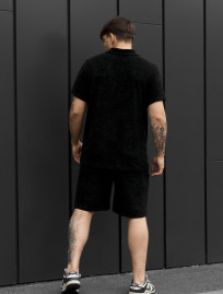 Komplet koszulka + spodenki Staff ch black