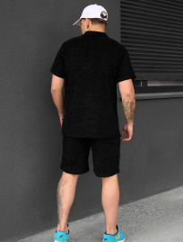 Komplet letni koszulka + spodenki Staff ch black