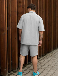Komplet koszula + spodenki Staff en light gray