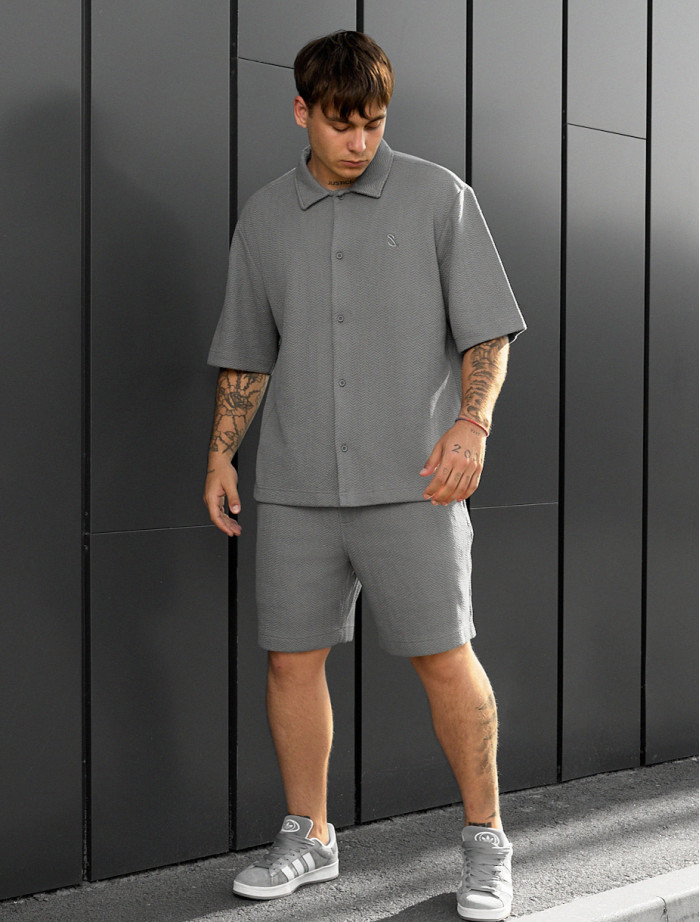 Komplet koszulka + spodenki Staff of gray