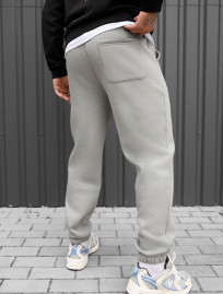Spodnie sportowe Staff light gray fleece