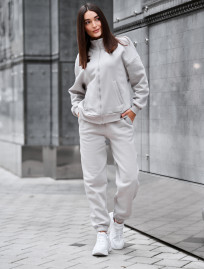 Dres Staff req light gray oversize fleece