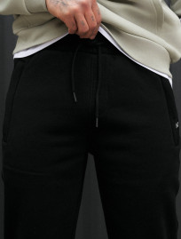 Spodnie dresowe Staff lak black fleece