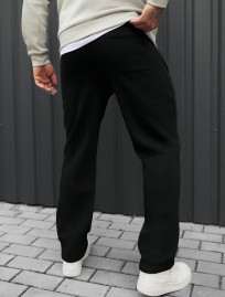 Spodnie dresowe Staff lak black fleece