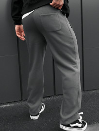 Spodnie dresowe Staff lak gray fleece