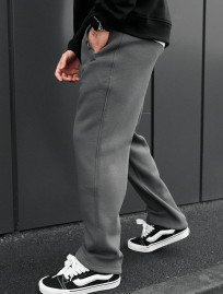 Spodnie dresowe Staff lak gray fleece