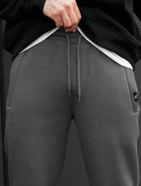 Spodnie dresowe Staff lak gray fleece