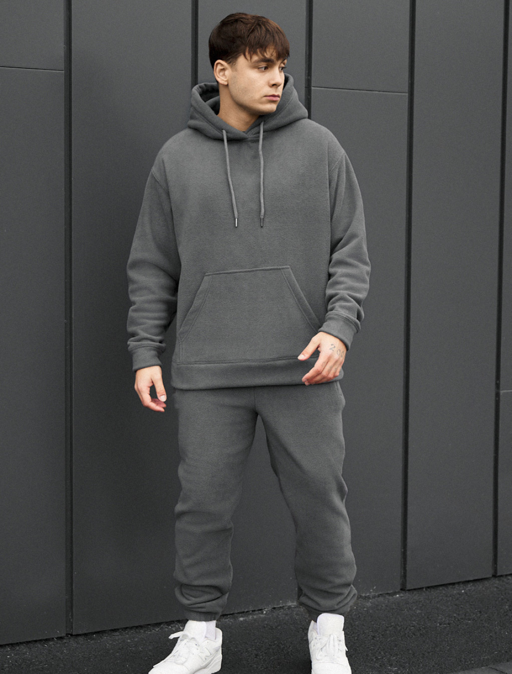 Dres Staff sh gray oversize fleece