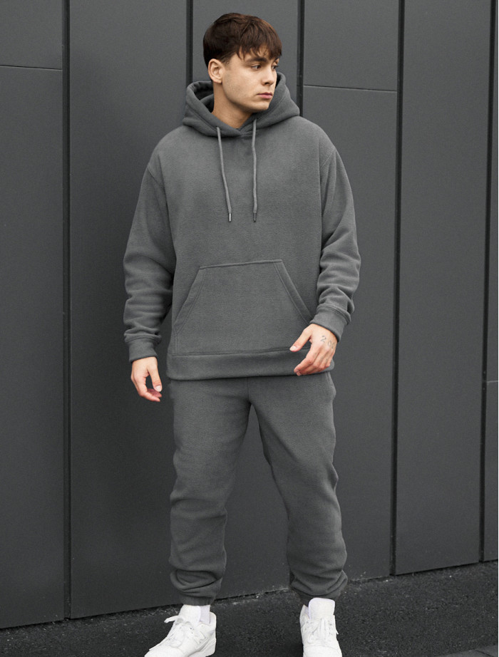 Dres Staff sh gray oversize fleece