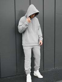 Dres Staff sh light gray oversize fleece
