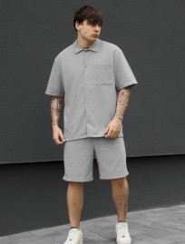 Komplet koszula + spodenki Staff en light gray