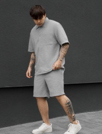 Komplet koszula + spodenki Staff en light gray