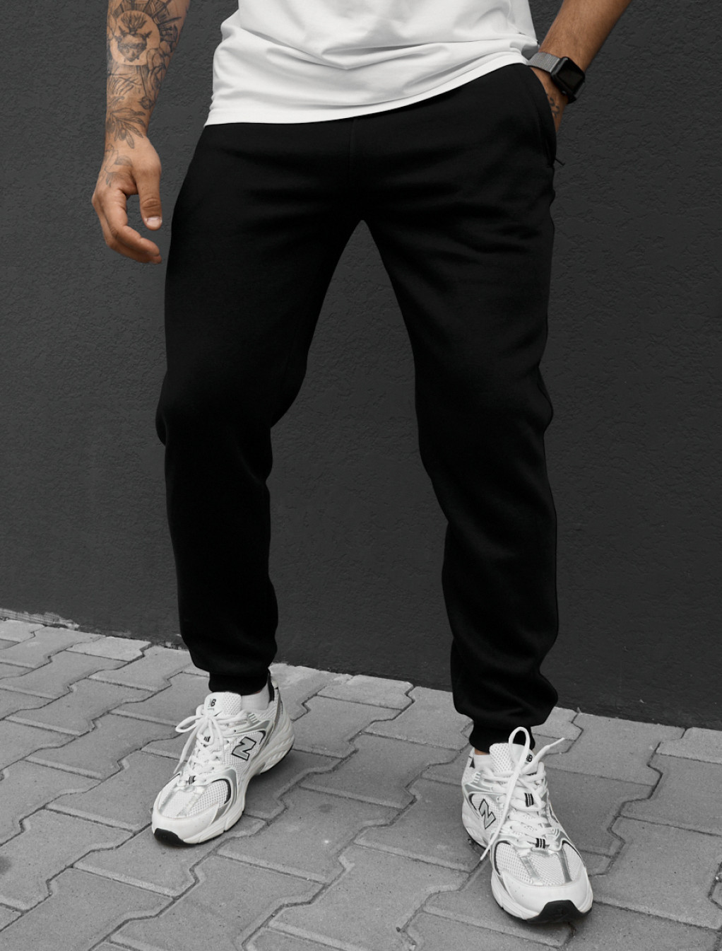 Spodnie dresowe Staff ho black fleece