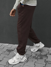 Spodnie dresowe Staff fad brown fleece