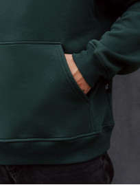 Bluza Staff emerald oversize fleece