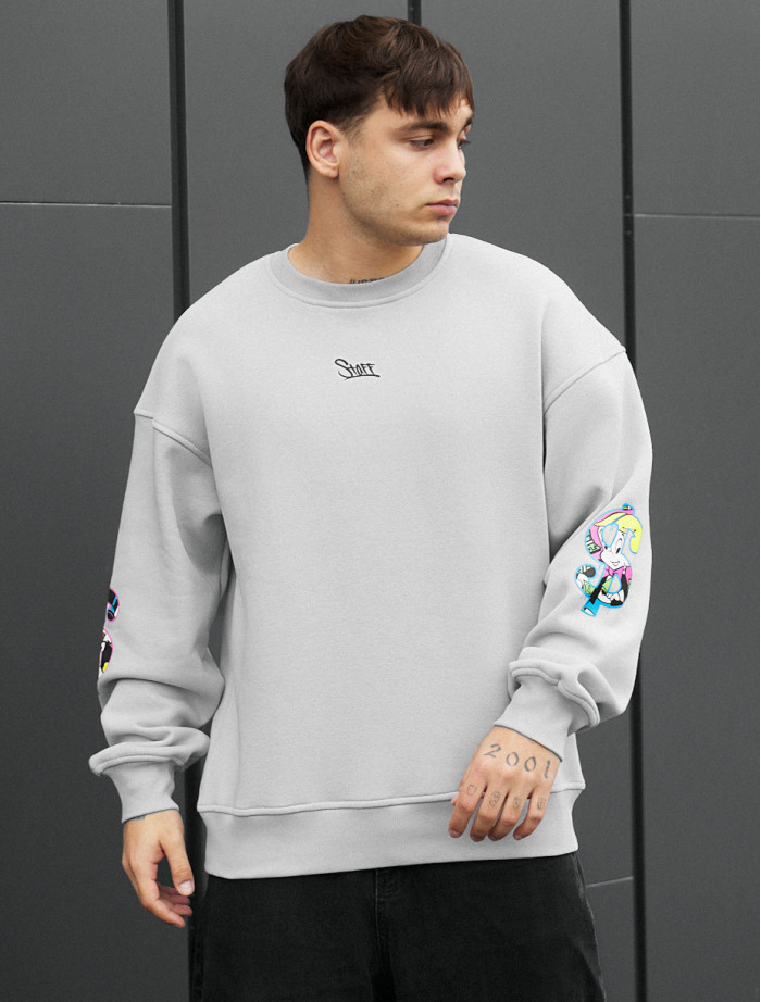 Bluza Staff dollar sign oversize fleece