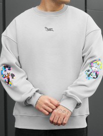 Bluza Staff dollar sign oversize fleece