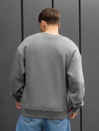 Bluza  Staff gray oversize fleece