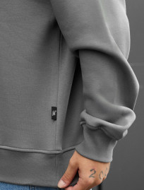 Bluza  Staff gray oversize fleece