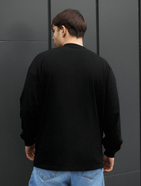 Longsleeve Staff black logo oversize