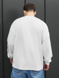 Longsleeve Staff white oversize